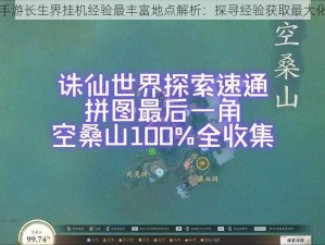 诛仙手游长生界挂机经验最丰富地点解析：探寻经验获取最大化之地