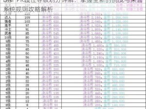 DNF PK段位等级划分详解：掌握全新的挑战与荣誉系统规则攻略解析