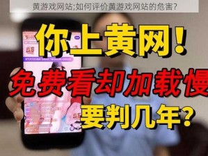 黄游戏网站;如何评价黄游戏网站的危害？