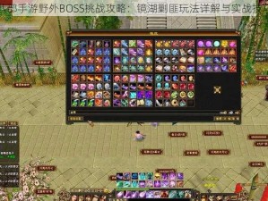 天龙八部手游野外BOSS挑战攻略：镜湖剿匪玩法详解与实战技巧分享