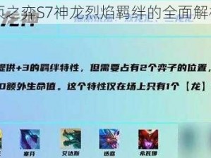 关于云顶之弈S7神龙烈焰羁绊的全面解析与介绍