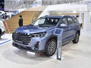 大七座舒适空间，畅享欧洲品质生活——497799 欧洲版的国产 SUV