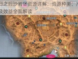 明日之后沙岩堡资源详解：资源种类、产出量及效益全面解读