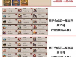 深度揭秘：阴阳师斗鱼合成全攻略