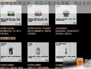 绝地求生刺激战场：药品分配优化策略，简化生存挑战