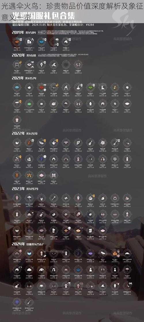 光遇伞火鸟：珍贵物品价值深度解析及象征意义一览