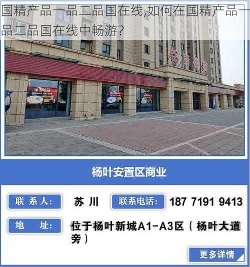 国精产品一品二品国在线,如何在国精产品一品二品国在线中畅游？