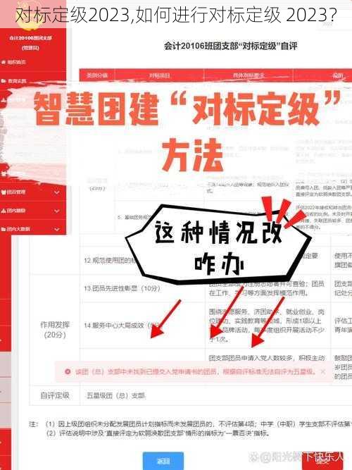 对标定级2023,如何进行对标定级 2023？