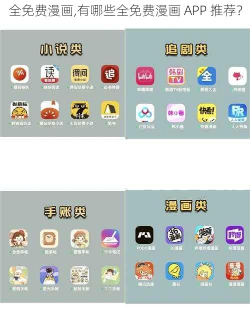 全免费漫画,有哪些全免费漫画 APP 推荐？