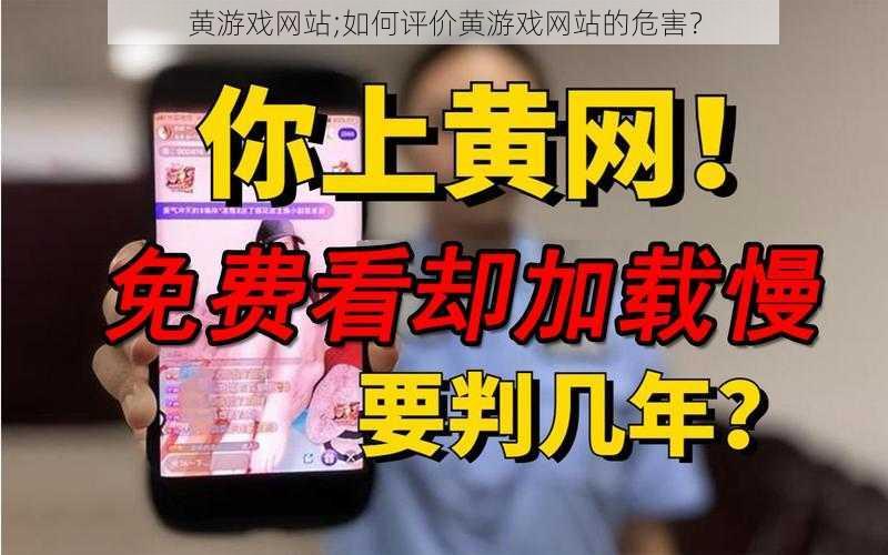 黄游戏网站;如何评价黄游戏网站的危害？