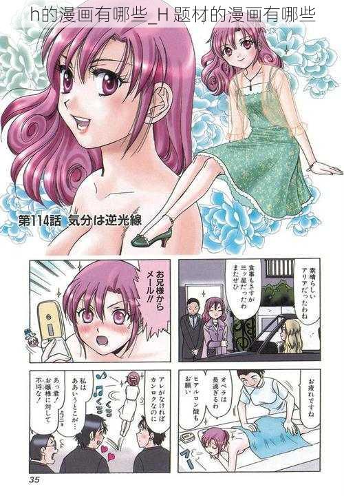 h的漫画有哪些_H 题材的漫画有哪些