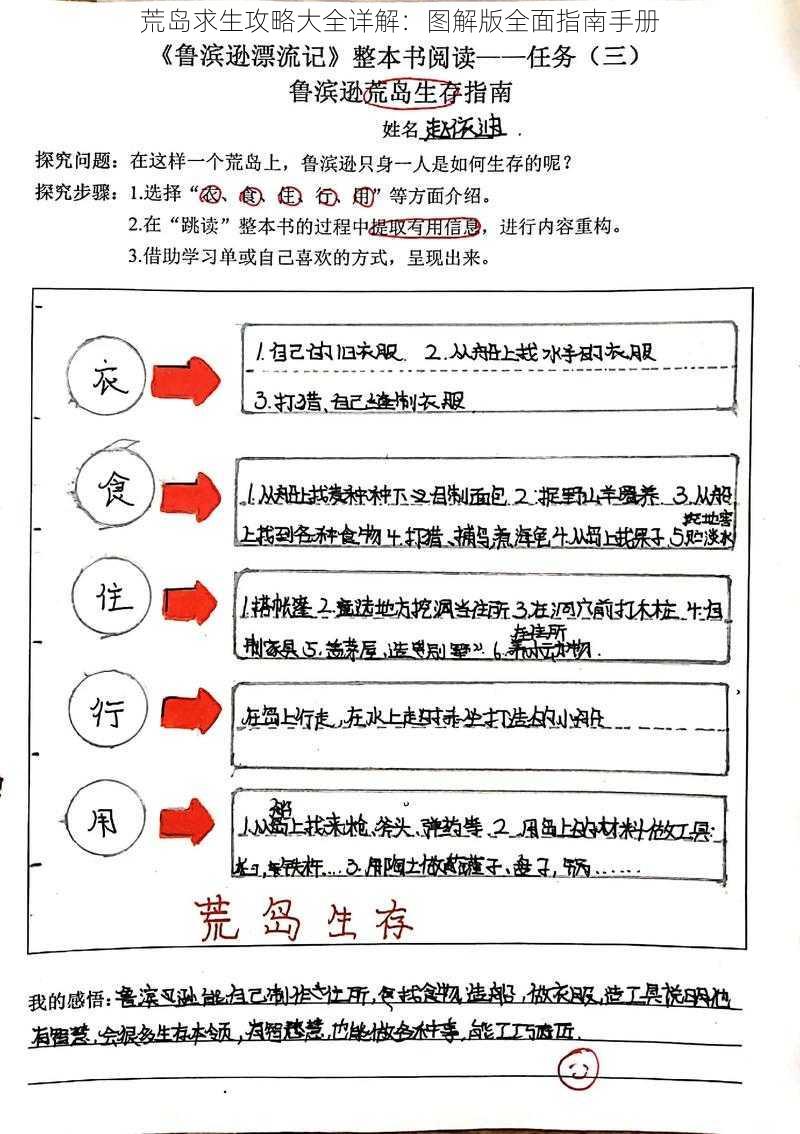 荒岛求生攻略大全详解：图解版全面指南手册