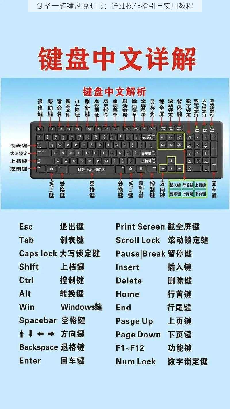 剑圣一族键盘说明书：详细操作指引与实用教程