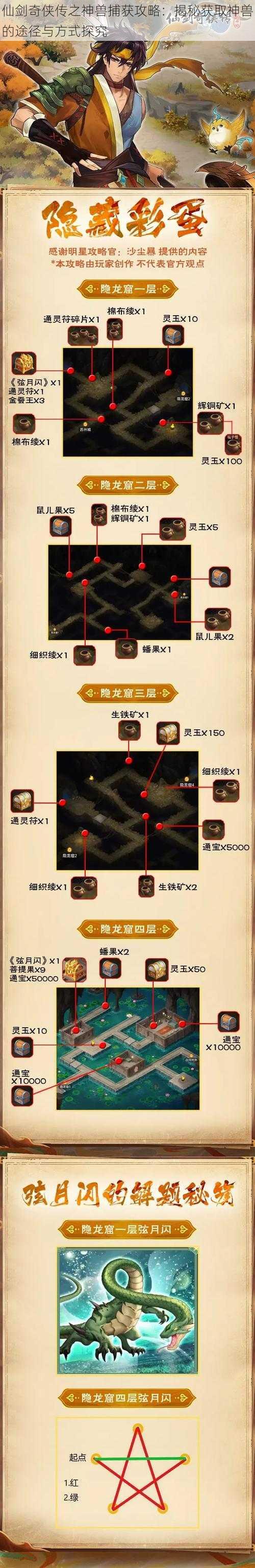 仙剑奇侠传之神兽捕获攻略：揭秘获取神兽的途径与方式探究