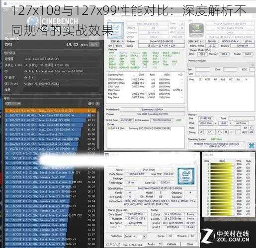 127x108与127x99性能对比：深度解析不同规格的实战效果