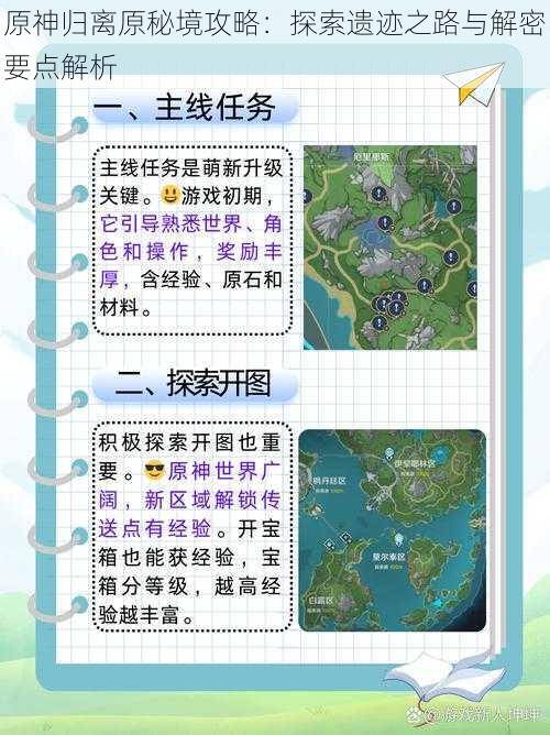 原神归离原秘境攻略：探索遗迹之路与解密要点解析