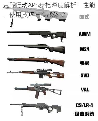 荒野行动APS步枪深度解析：性能、使用技巧与实战体验